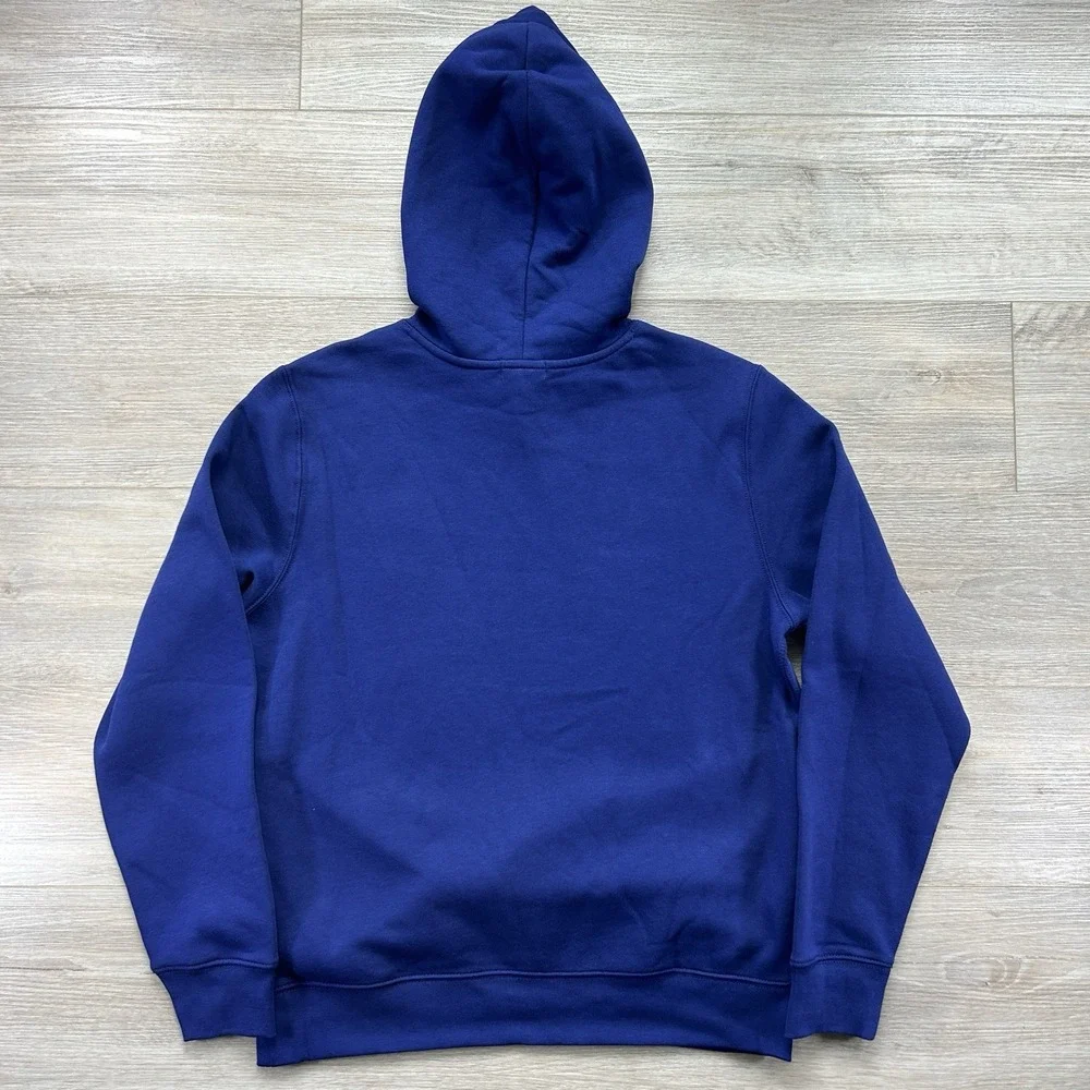 Polo Ralph Lauren Hoodie Boys XL (18-20) Blue Polo Bear Winter Pullover Fleece